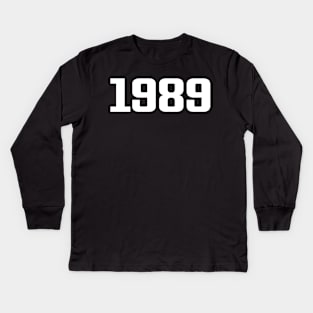 1989 Kids Long Sleeve T-Shirt